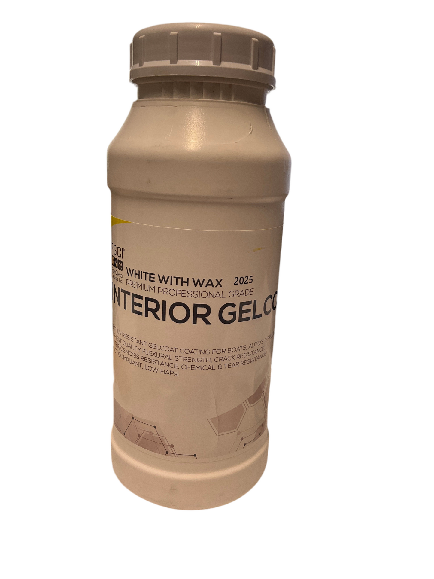 Polyester Gelcoat w/Wax Qt