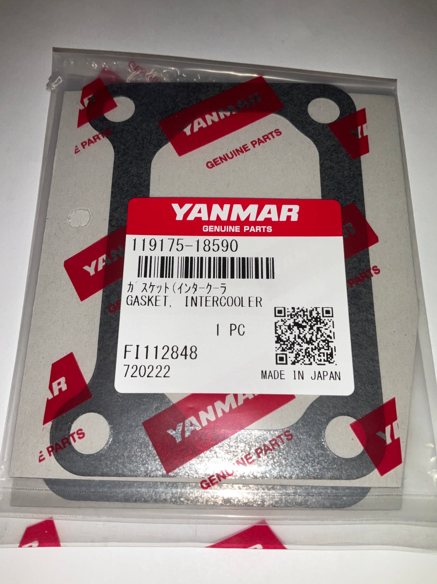 Yanmar 119175-18590 Gasket