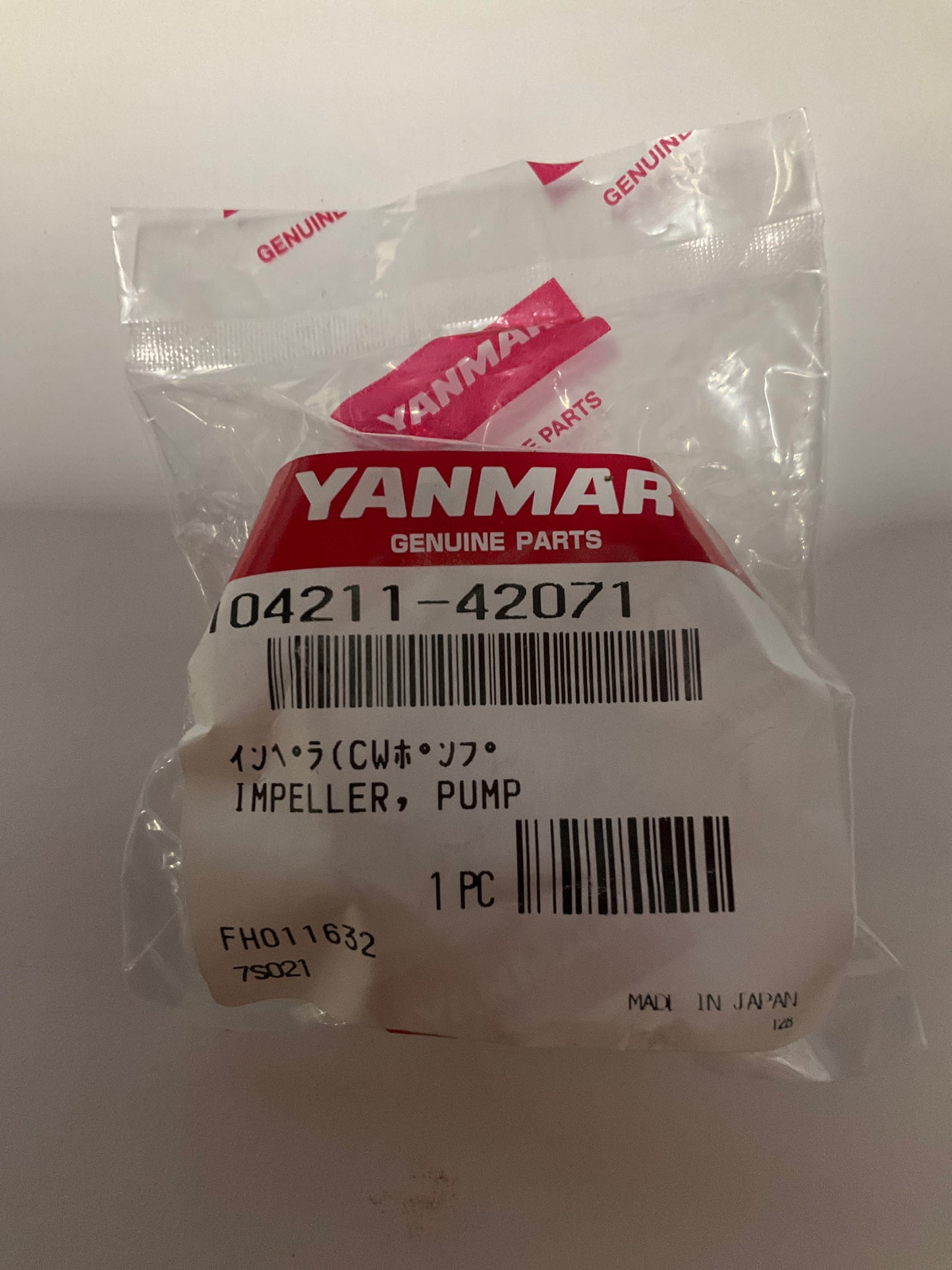 OEM Yanmar Impeller 104211-42071