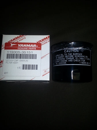Yanmar 119305-35151 Oil FIlter