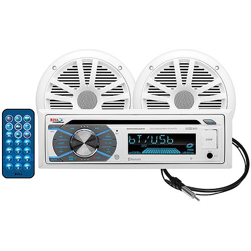 Boss MCK508WB6 CD/USB/SD, MP3, WMA, FM/AM Player/Bluetooth w/6.5" Speakers