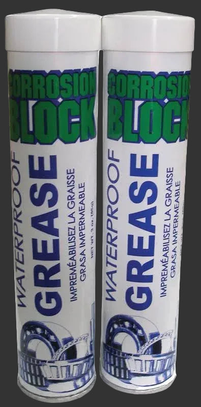 Corrosion Block High Performance Waterproof Grease - (2) 3oz Cartridges