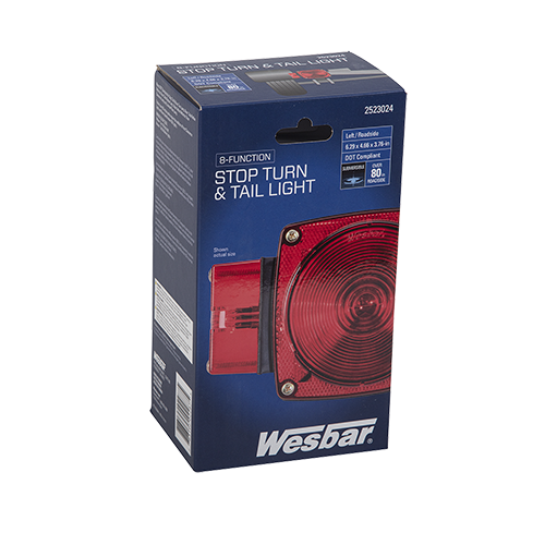 8-Function Submersible Over 80 Inch Taillight, Left/Roadside, 2523024