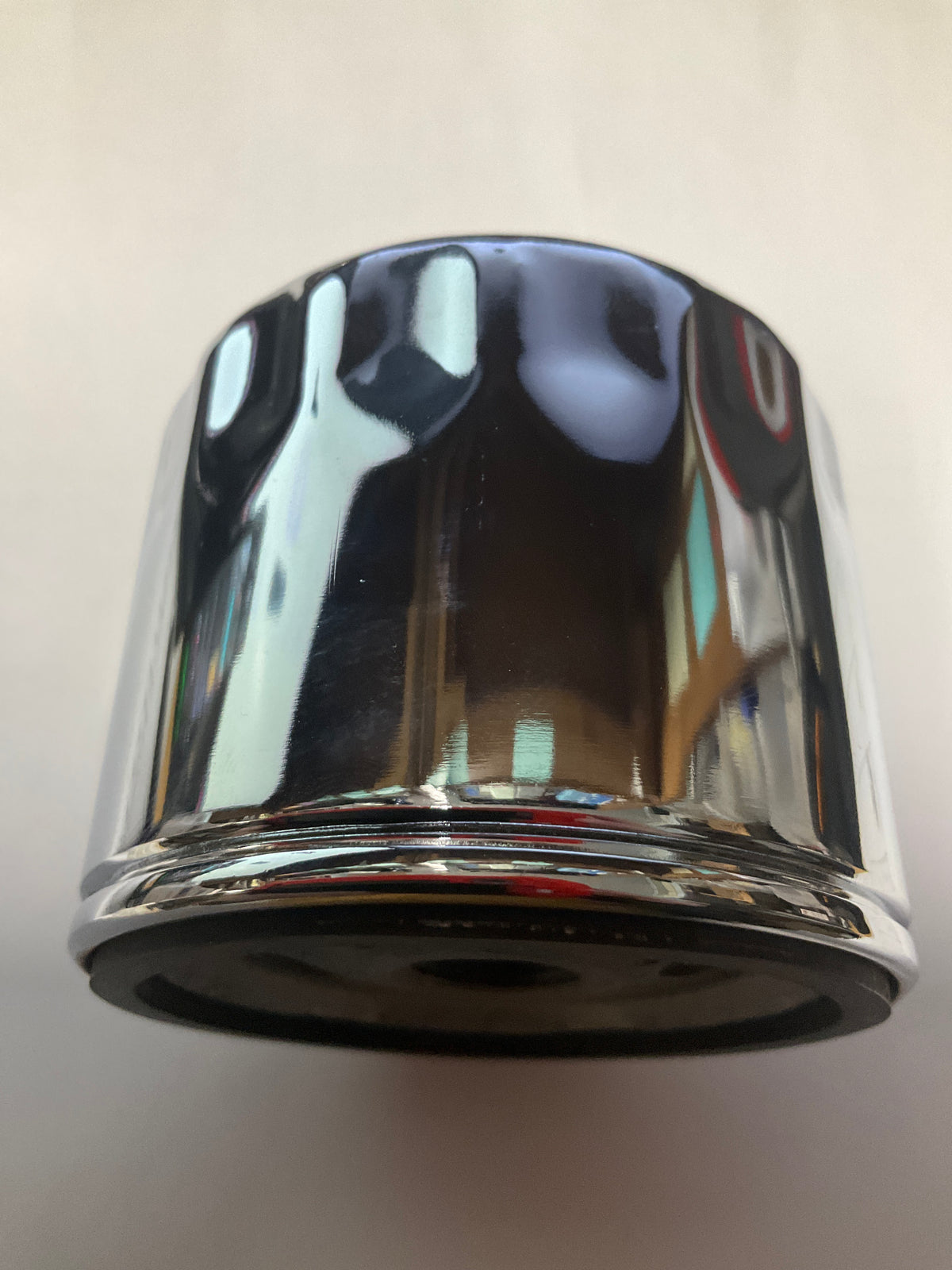 EAOM132C CHROME MOTORCYCLE OIL FILTER (Discontinued by AMSOIL)