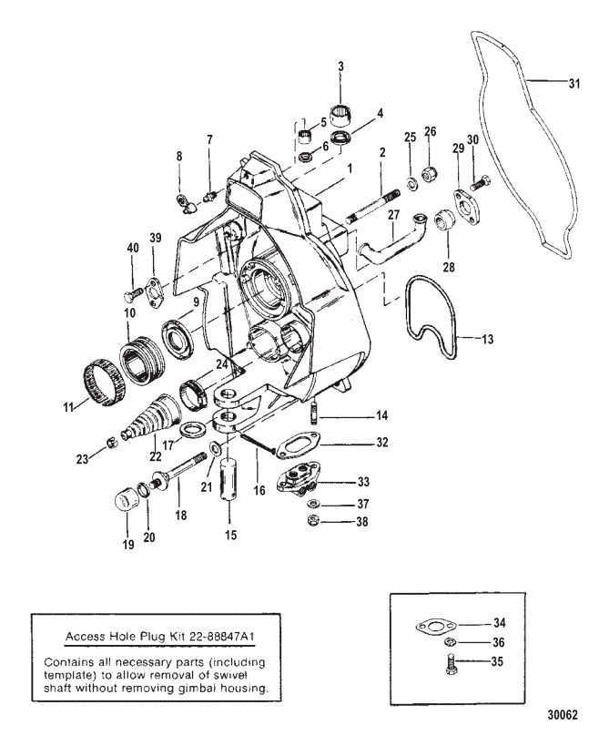 Washer, Anodic Bolt, Quicksilver 56085