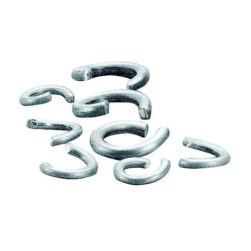 Taylor Stainless Steel Clinching Rings, 1045, 3/8"-1/2", Each.