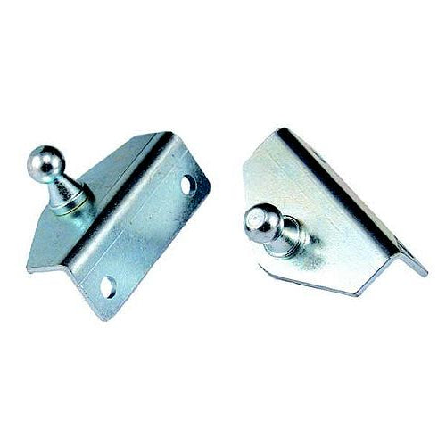 Gas Spring Mounting Brackets - Angled, 10mm, SS