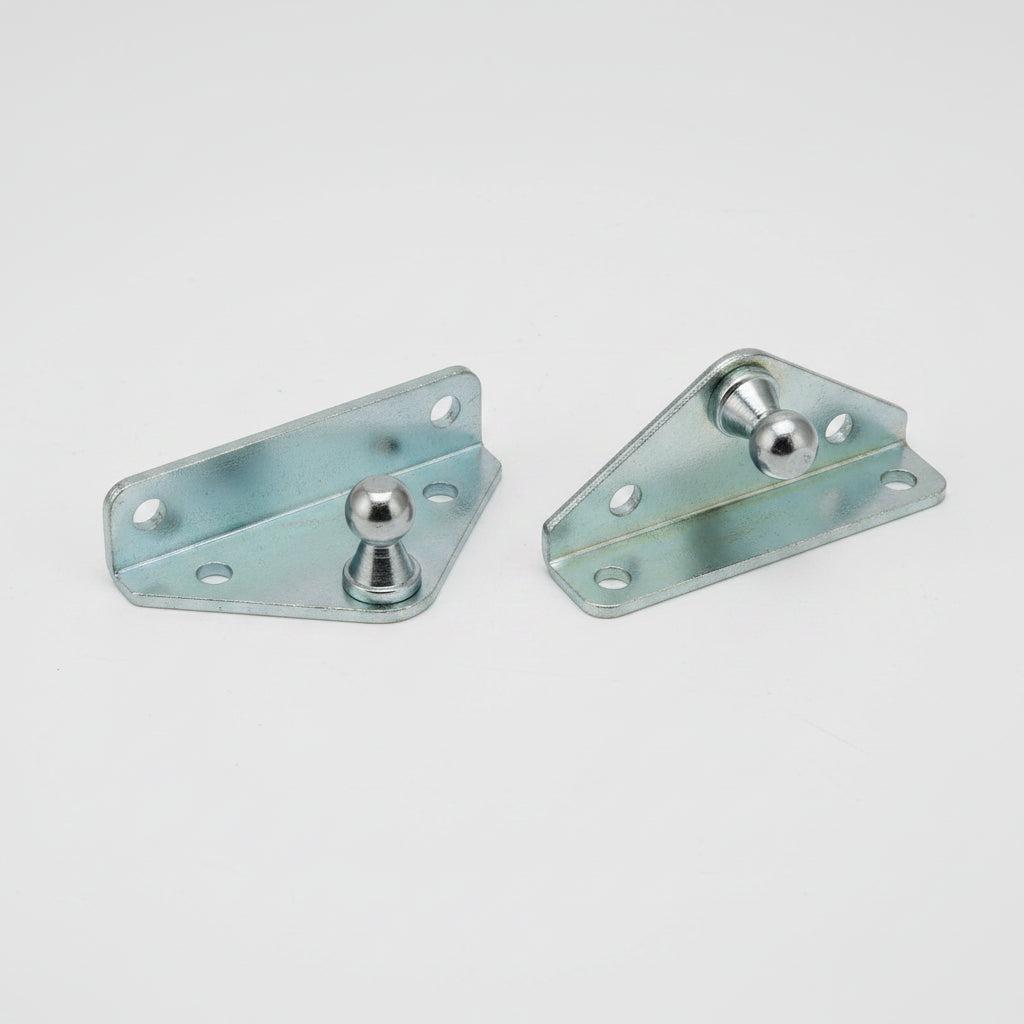 Gas Spring Mounting Brackets - Angled,