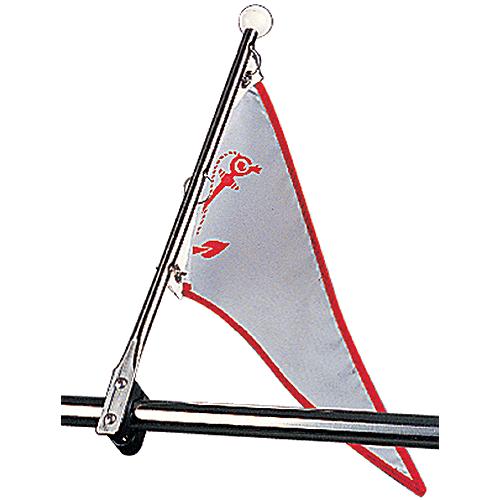 SS Flagpole,Rail Mount Seadog 327120-1