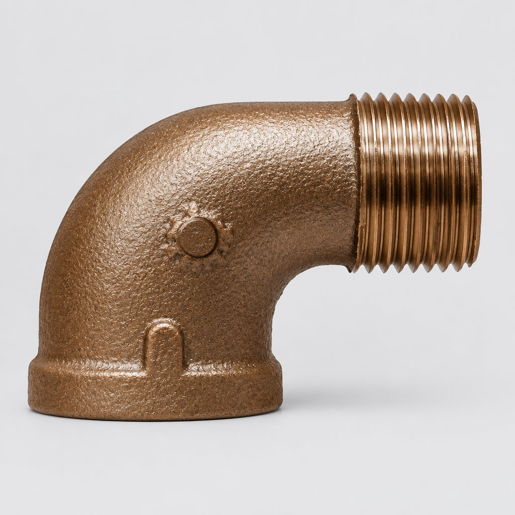 1-1/4" Bronze 90 Deg Street Ell, 44166