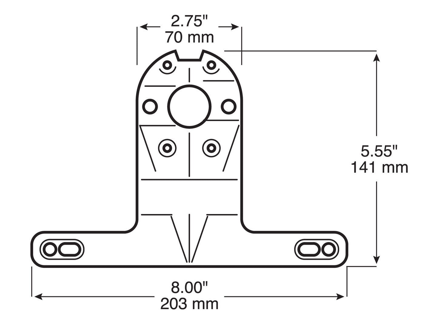 Anderson Over 80" Submersible Rear Lighting Kit, V544