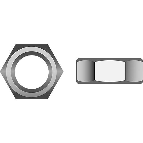 6mm Hex Nut, SS, 6mmnut