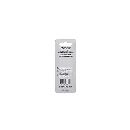 Seachoice Mini Push to Reset Circuit Breaker, 10 AMP