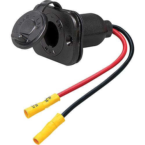 SEACHOICE Trolling Motor Plug, Receptacle Female, 6 in Leads