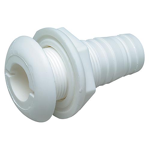 Seachoice Thru Hull Conn Wht Plastic 5/8