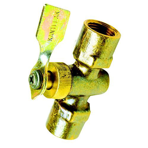 Seachoice Brass Two Way Fuel Line Valve, 50-20741