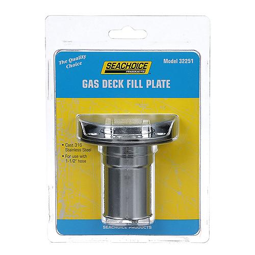 Gas Deck Fill Plate Seachoice 32251