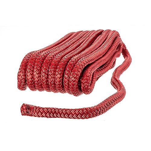 1/2"x20' red braid dock line
