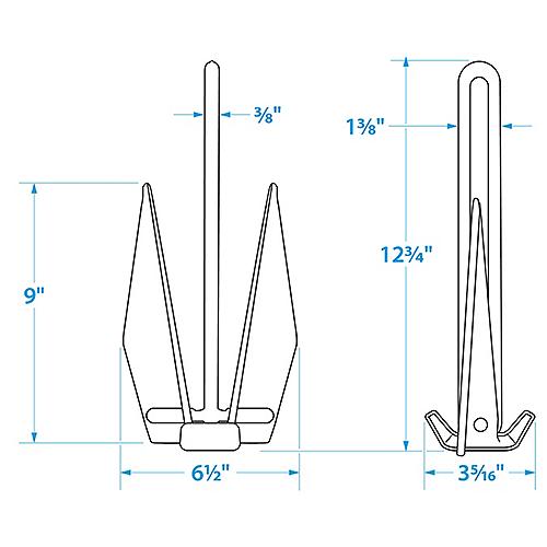 PWC Fluke Anchor Kit