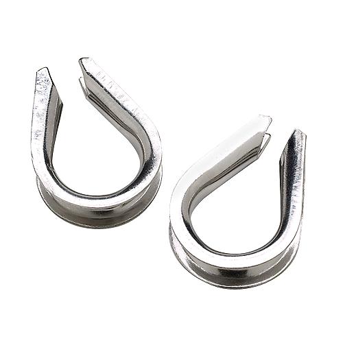 Seachoice 43421 3/8" Stainless Steel Wire Rope Thimble