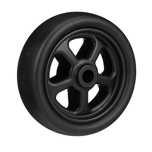 6" Blk Poly Spare Jack Wheel