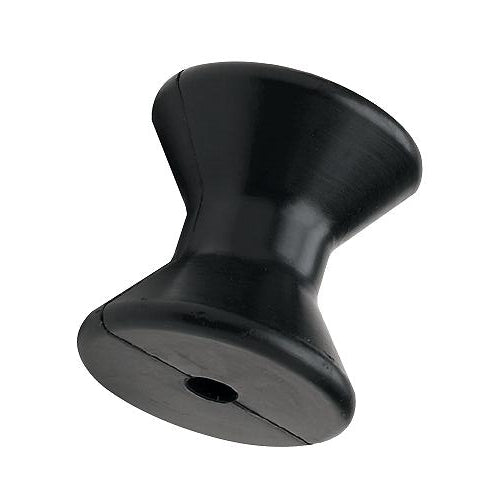 Seachoice Black Rubber Bow Roller 3", 50-56301