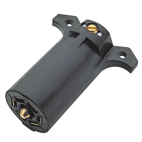 7 way round trailer side plug Seachoice 57891