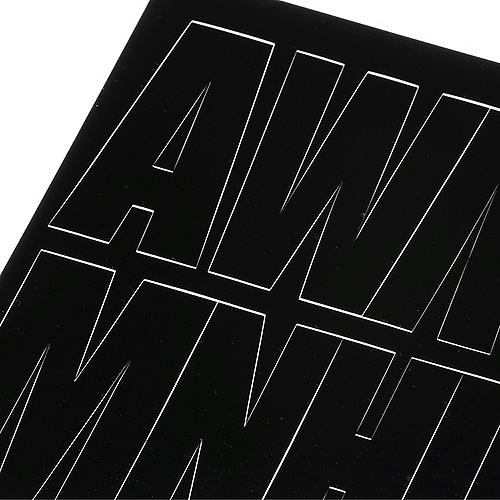Seachoice 77111, 3-1/4" 148 Piece Letter & Number Kit - Black