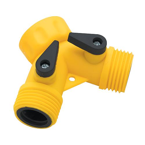 "Y" Shut-Off Connector