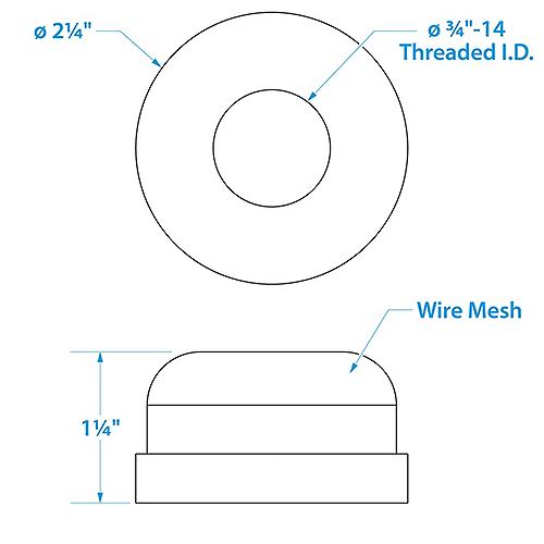 SS Wire Mesh Strainer