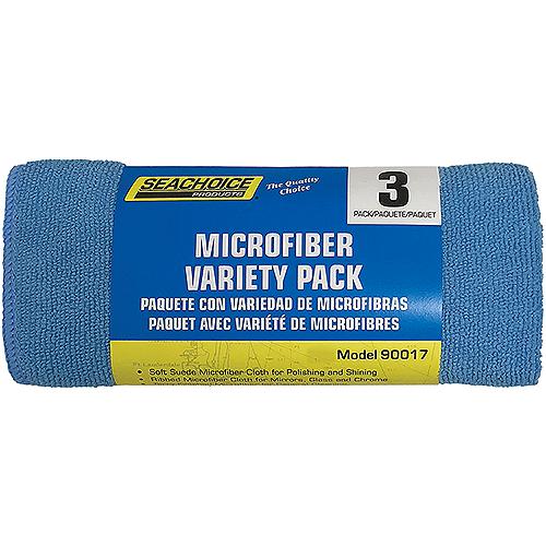 Seachoice 90017 Microfiber Variety Pack, 3-pk. Roll