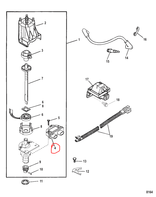 Ignition Module, Sierra 18-5107-1