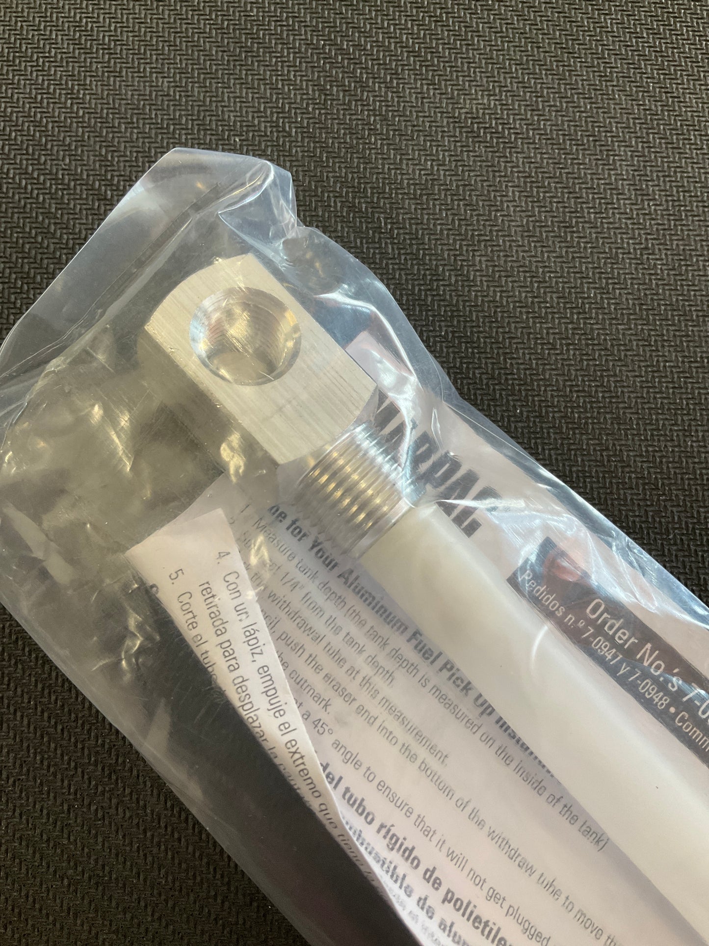 Marpac Fuel Pick Up Tube 24"