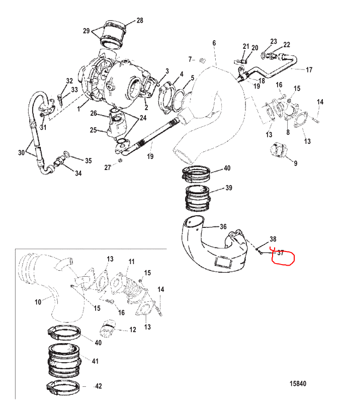 Screw, Quicksilver 58640