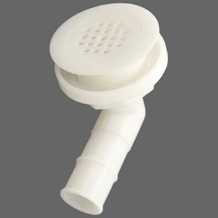 Marine East Shower Drain 1-1/8" 90° Angle Drain