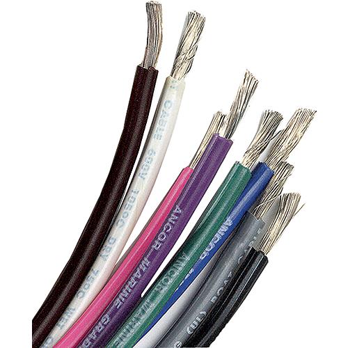 Seachoice 63131 Tinned Copper Marine Wire, 16 AWG, Dark Blue