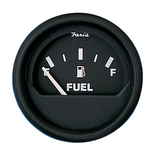 Faria 12801 Euro 2" Fuel Level Gauge (E-1/2-F)