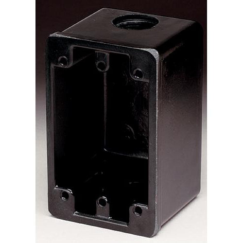 Marinco 6080 Black Non-Metallic FS Box