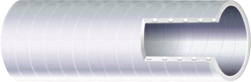 Shields Marine Extra Heavy Duty Series 148 White Vac Hose, 1-1/2"