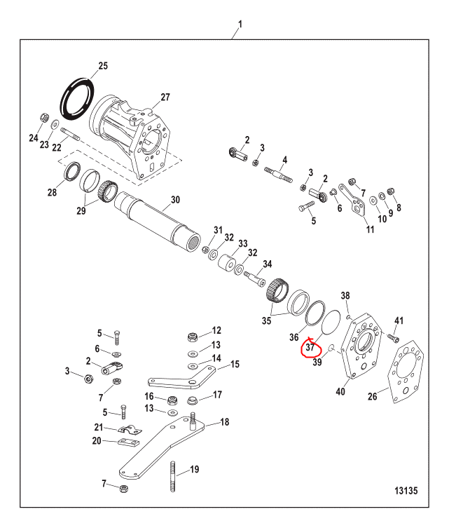 O-Ring, Quicksilver 841807