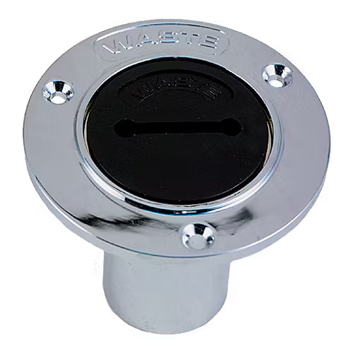 Perko 1269DP099A Replacement Cap Waste, black (Cap Only)