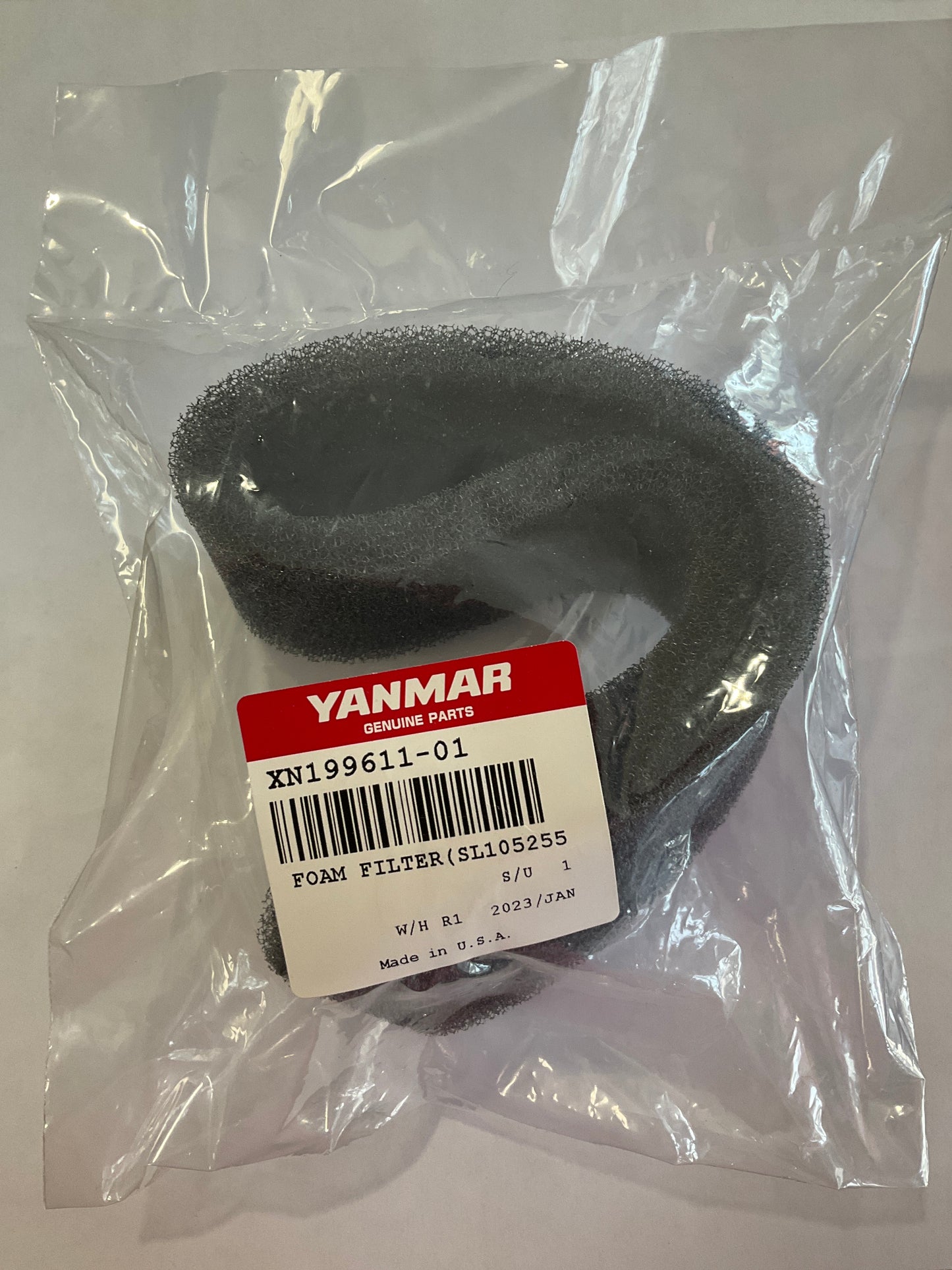 Yanmar XN199611-01 Foam Filter (Sl105255)