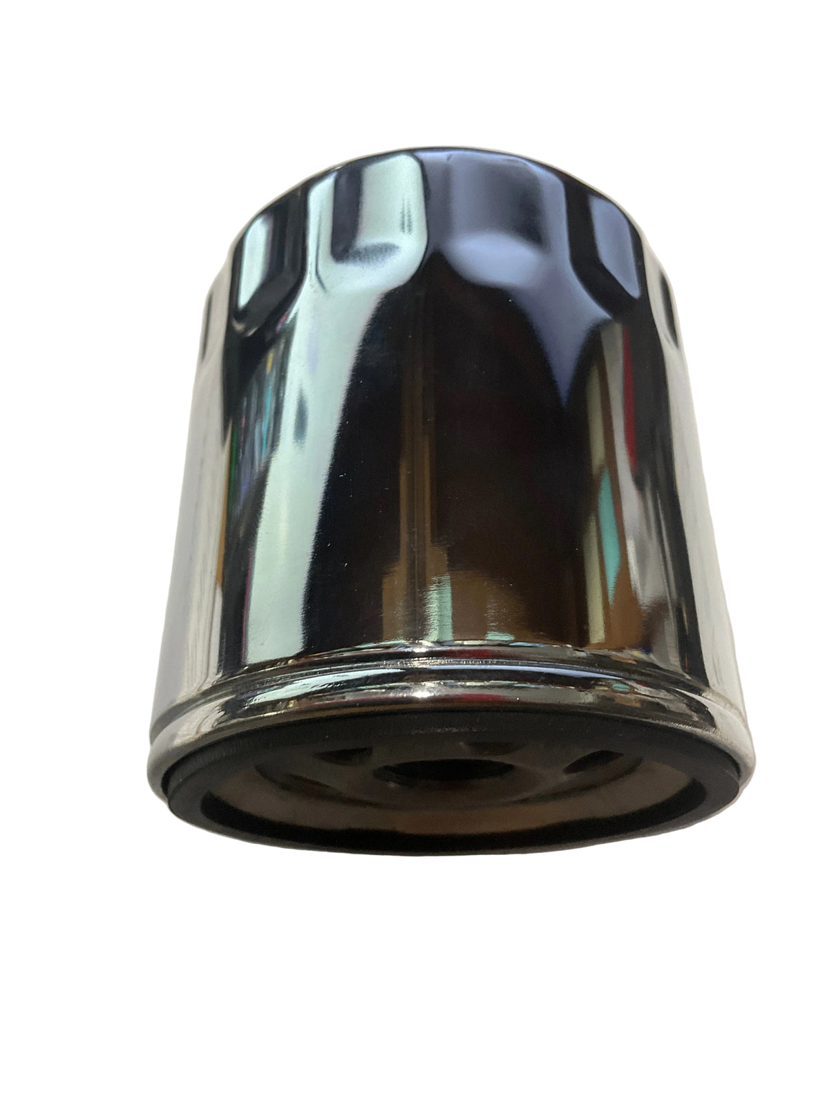 EAOM137C CHROME MOTORCYCLE OIL FILTER (Discontinued by AMSOIL)