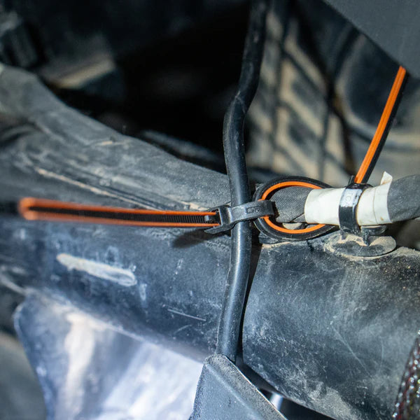 GripLockTies® 8" Rubber-Lined, Reusable Cable Ties