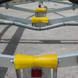 Seachoice Keel Roller Bracket, 10", 55620, Bracket Only.