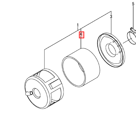 Yanmar OEM Element 129470-12330