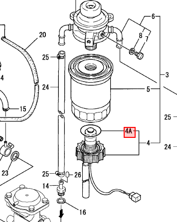 O-ring, Sensor 129574-55780