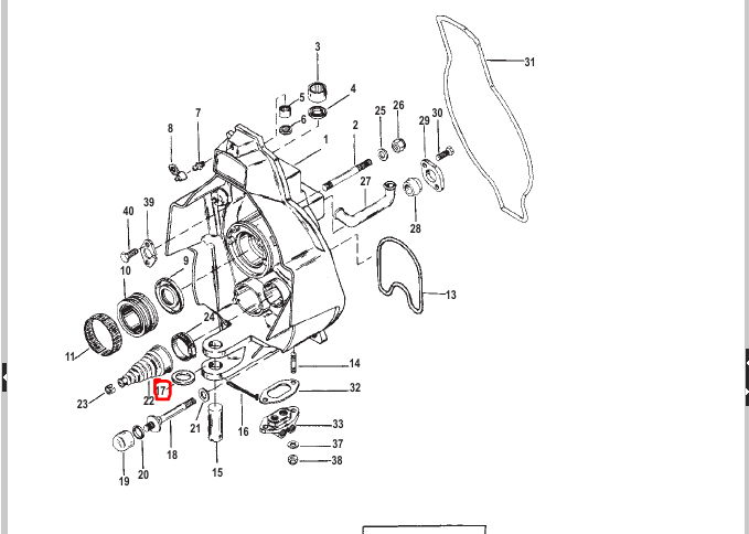 LOWER SWIVEL PIN WASHER, Quicksilver 12-32518
