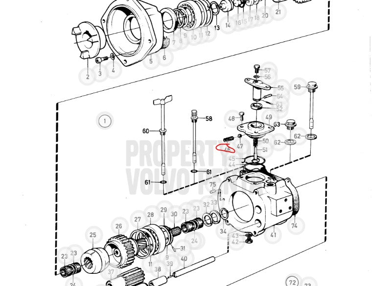 Spring, Volvo 839136, Vintage, (NOS)