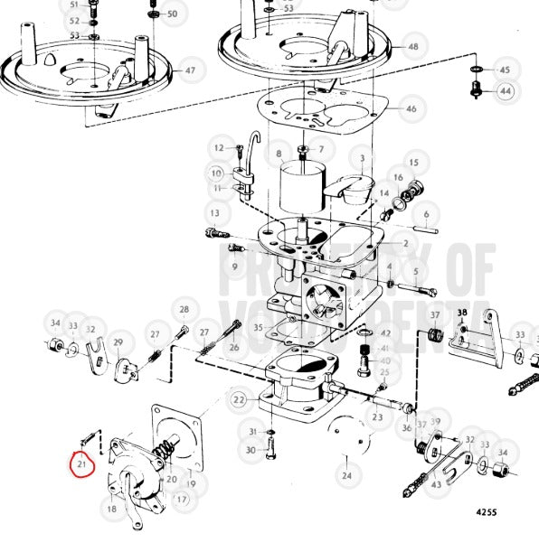 Screw, Volvo 824761, Vintage, (NOS)